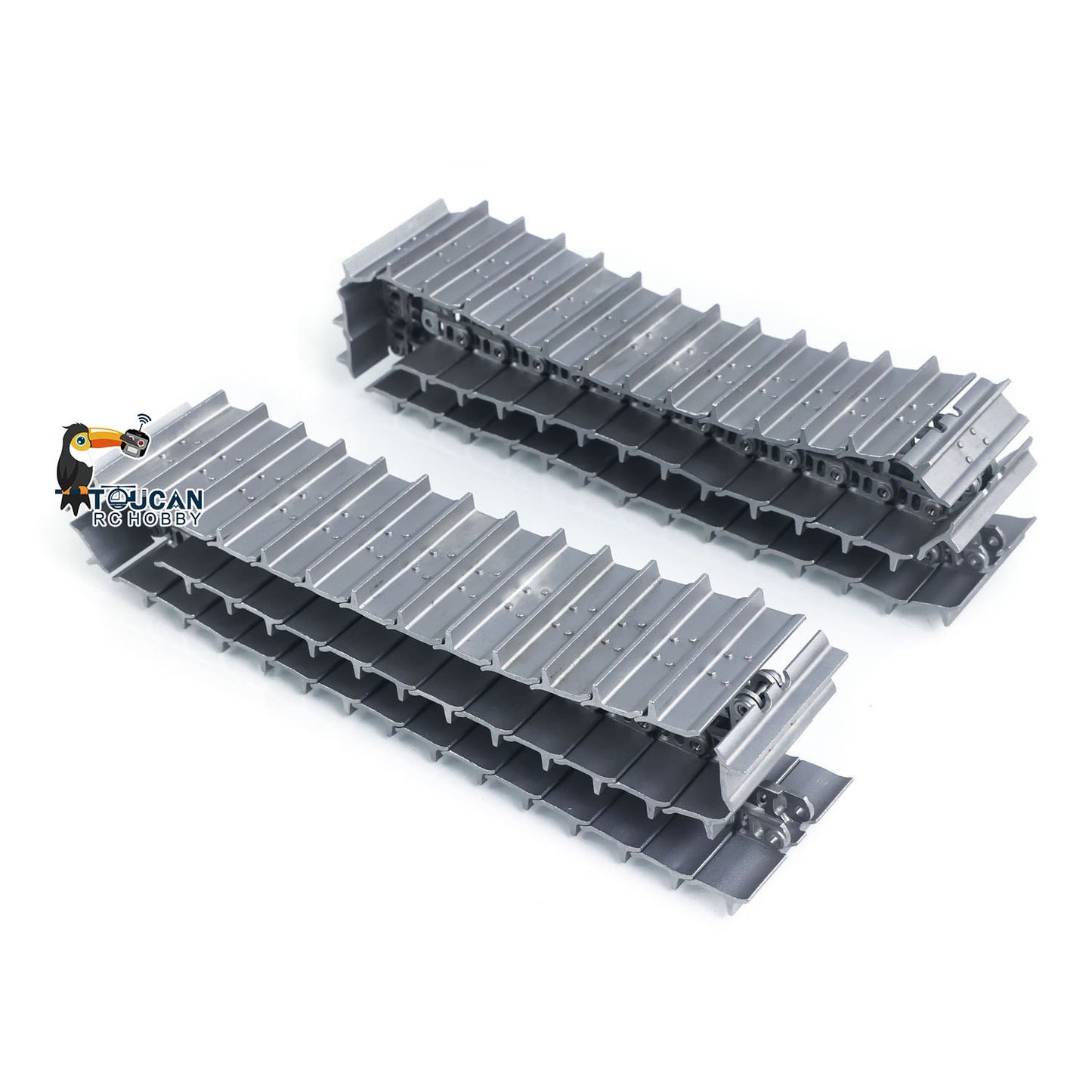JDModel Metal Dozer Blade Fuel Tank Tracks for 1/14 JDM-98 DXR2 RC Hydraulic Bulldozer DIY Model for Construction Vehicle Enthusiast