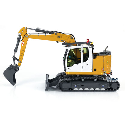 US Stock 1/14 Radio Controlled Hydraulic Excavator LR 914 5ways Valve RC Digger Model RTR Electric Vehicle ST8 Radio Battery