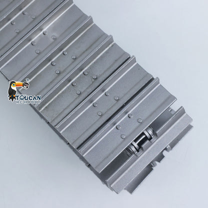 JDModel Metal Dozer Blade Fuel Tank Tracks for 1/14 JDM-98 DXR2 RC Hydraulic Bulldozer DIY Model for Construction Vehicle Enthusiast