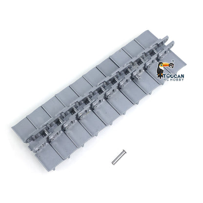 JDModel Metal Dozer Blade Fuel Tank Tracks for 1/14 JDM-98 DXR2 RC Hydraulic Bulldozer DIY Model for Construction Vehicle Enthusiast