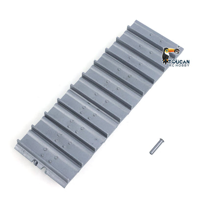 JDModel Metal Dozer Blade Fuel Tank Tracks for 1/14 JDM-98 DXR2 RC Hydraulic Bulldozer DIY Model for Construction Vehicle Enthusiast