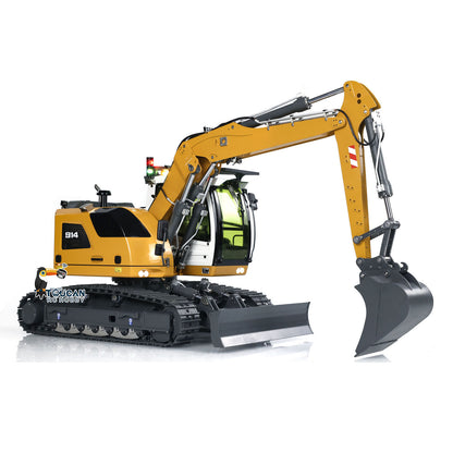US Stock 1/14 Radio Controlled Hydraulic Excavator LR 914 5ways Valve RC Digger Model RTR Electric Vehicle ST8 Radio Battery
