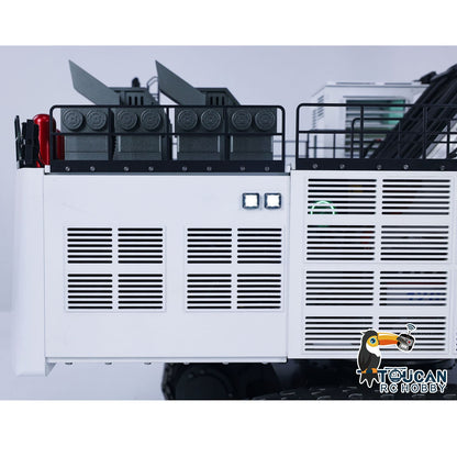 USA Pre-Order by the sea 1/25 Double-pump Hydraulic RC Excavator RTR R9800 Diggers Painted Assembled Digger Model FlySky PL18EV Lite Soung Light Smoke Unit