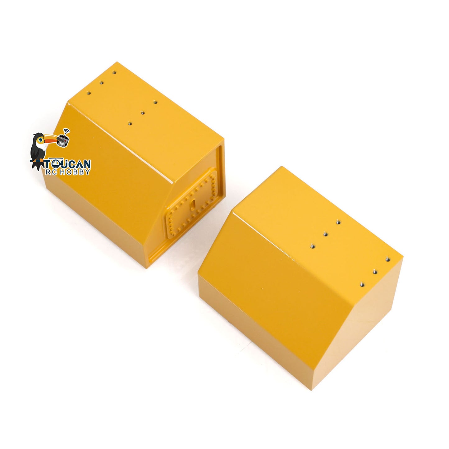 JDModel Metal Dozer Blade Fuel Tank Tracks for 1/14 JDM-98 DXR2 RC Hydraulic Bulldozer DIY Model for Construction Vehicle Enthusiast