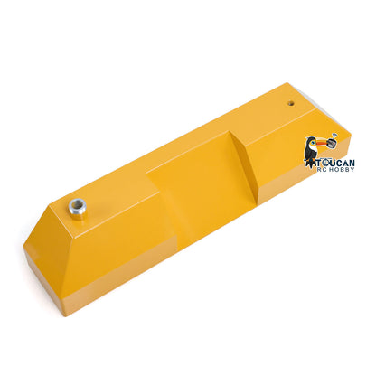JDModel Metal Dozer Blade Fuel Tank Tracks for 1/14 JDM-98 DXR2 RC Hydraulic Bulldozer DIY Model for Construction Vehicle Enthusiast
