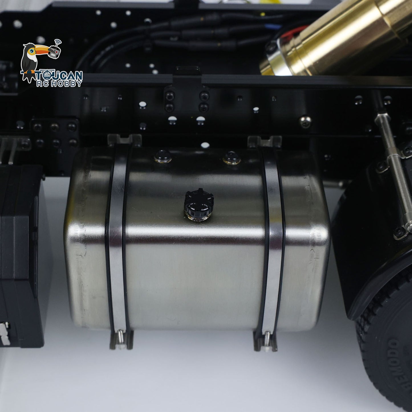 US Stock RTR 1/14 RC Hydraulic Tipper 6X6 Metal Chassis 2Speed Model Car Remote Control Dumper Truck NO Lock Light Sound Radio Battery