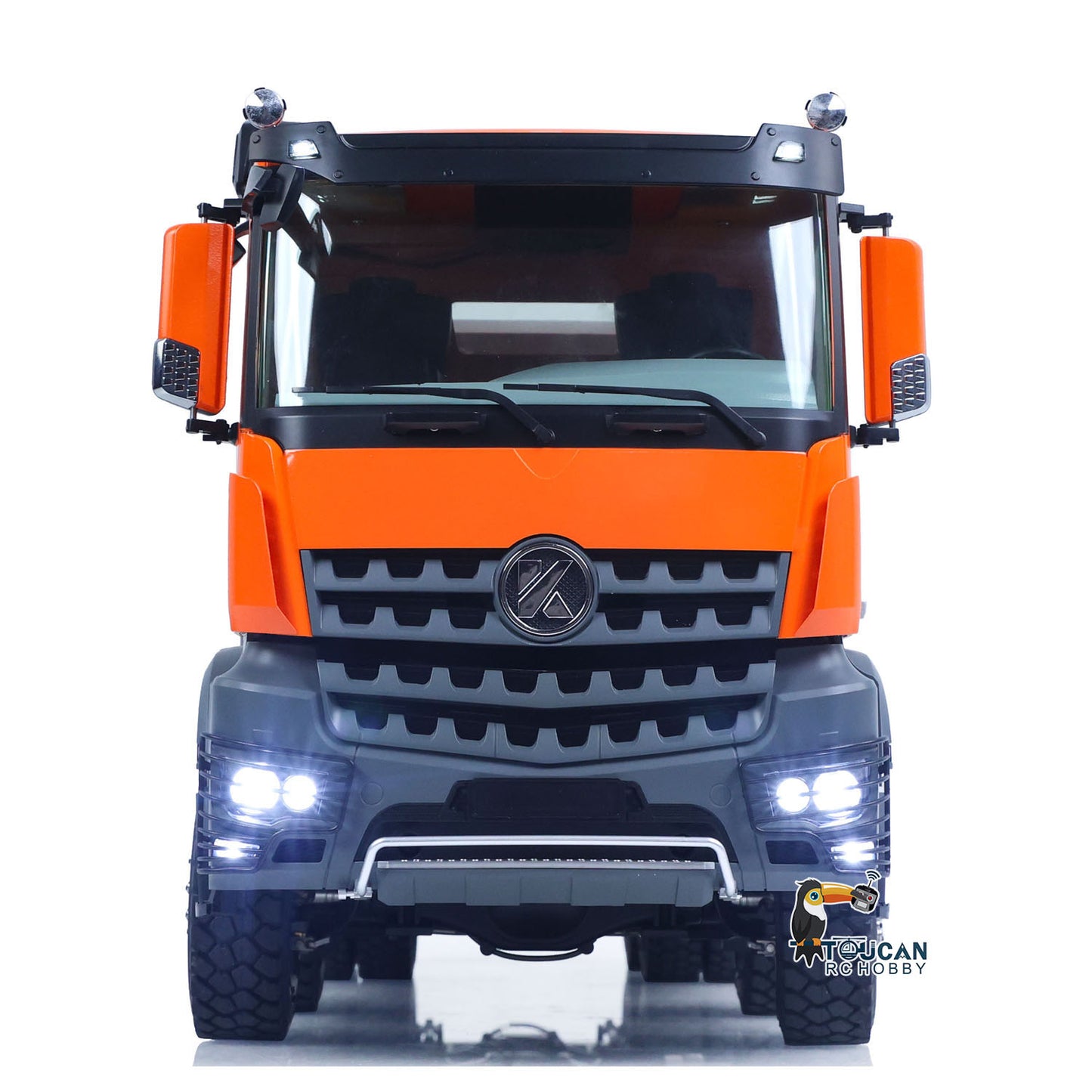 1/14 Kabolite K3367 8x8 Metal Hydraulic RC Tipper Remote Control Dump Truck Sonud Light 2Speed Model Battery ST8 Radio Axle Lock