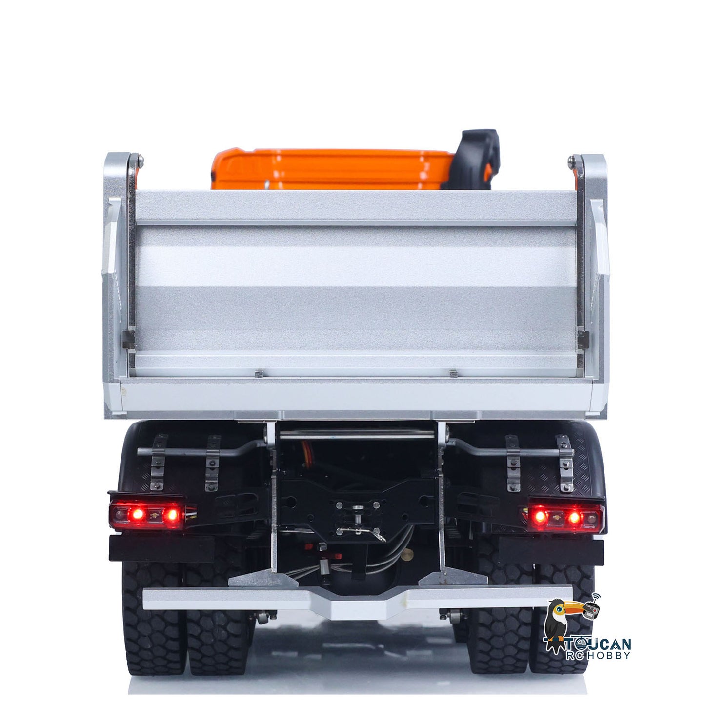 1/14 Kabolite K3367 8x8 Metal Hydraulic RC Tipper Remote Control Dump Truck Sonud Light 2Speed Model Battery ST8 Radio Axle Lock