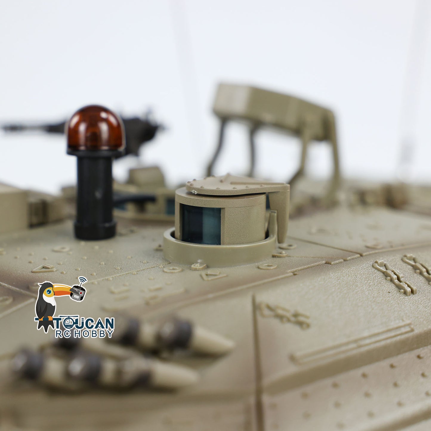 1:16 Heng Long 3958 RC Main Battle Tank IDF Merkava MK IV FPV Upgrade Edition W/ Metal Tracks 360 Rotating Barrel Recoil