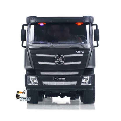 Huina 1318 1:18 RC Tractor Truck 9CH Remote Control Cars with Flatbed Trailer 58*11*19cm Assembled and Painted