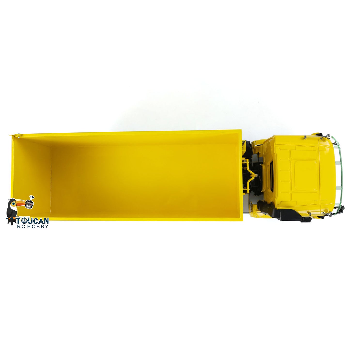 LESU K3363 Cabin 1/14 Metal 8x8 RC Hydraulic Dump Truck with 2 Speed Transmission FlySky I6S Radio System for Remote Control Construction Enthusiast