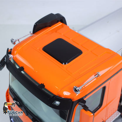 1/14 Kabolite K3367 8x8 Metal Hydraulic RC Tipper Remote Control Dump Truck Sonud Light 2Speed Model Battery ST8 Radio Axle Lock