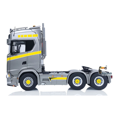 In Stock TOUCAN 1/14 RC Tractor Truck 770S RTR 3Speed Lorry 6X6 Metal Chassis Axle Locks Smoke Sound Light Chassis Suspension ST8 Battery