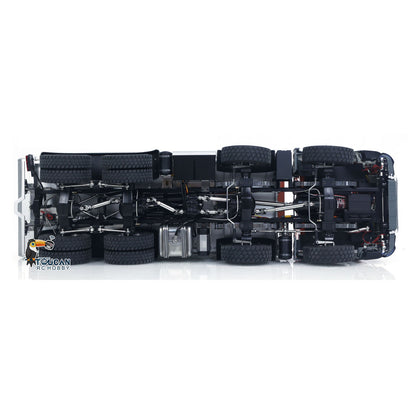 1/14 Kabolite K3367 8x8 Metal Hydraulic RC Tipper Remote Control Dump Truck Sonud Light 2Speed Model Battery ST8 Radio Axle Lock