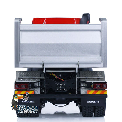 TOUCAN RC HOBBY Kabolite K3364 1/14 6X6 Hydraulic RC Dump Truck RTR Remote Control Tipper Vehicle Model 2-Speed Gearbox Lights Sound System