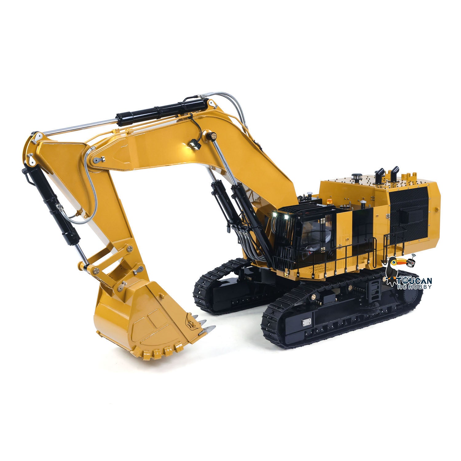 6015B Metal 1/14 Assembled Hydraulic RC Excavator Remote Control
