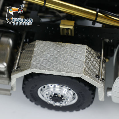 LESU K3363 Cabin 1/14 Metal 8x8 RC Hydraulic Dump Truck with 2 Speed Transmission FlySky I6S Radio System for Remote Control Construction Enthusiast