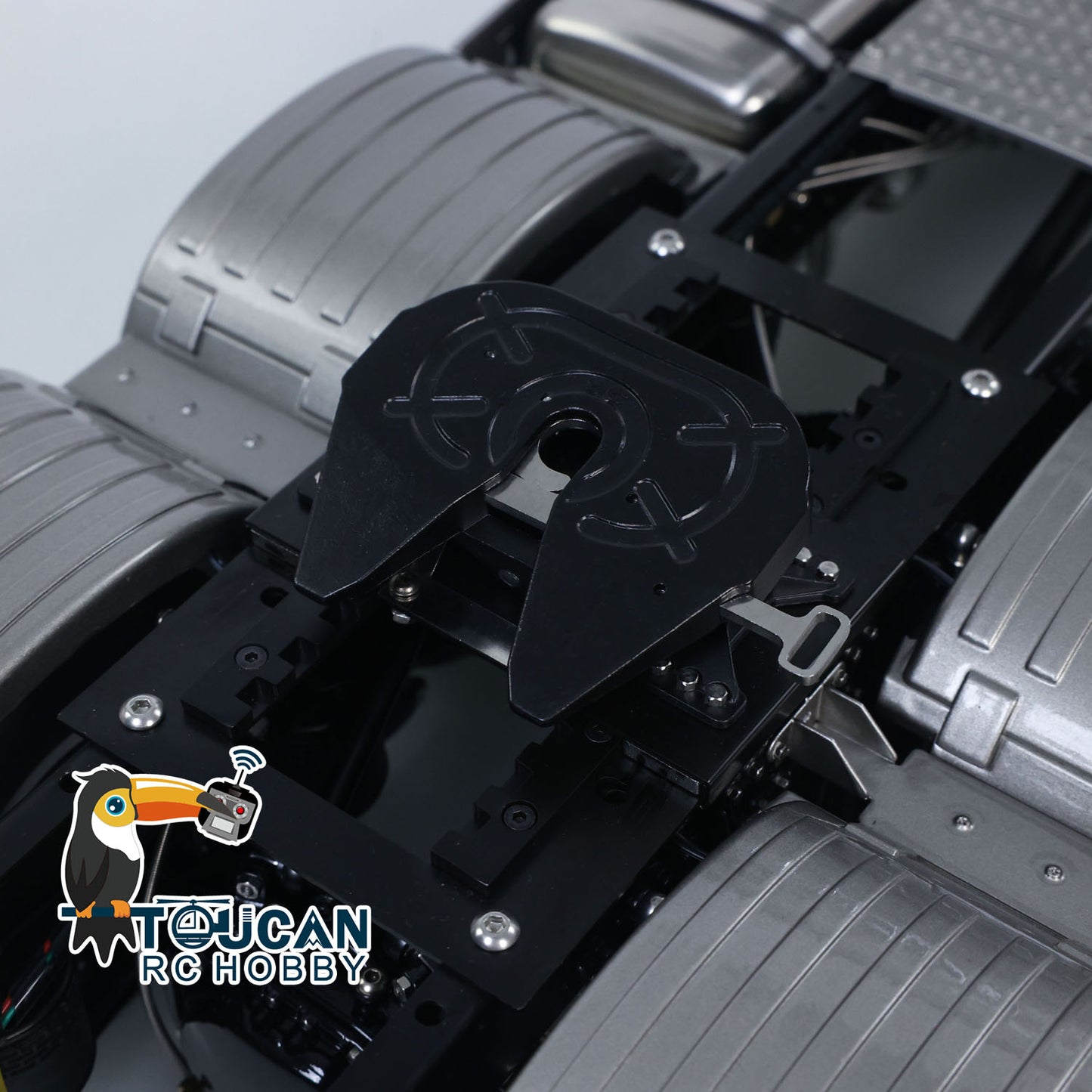 TOUCAN 1/14 RC Tractor Truck 770S RTR 3Speed Lorry 6X6 Metal Chassis Axle Locks Smoke Sound Light Chassis Suspension ST8 Battery