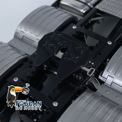 TOUCAN 1/14 RC Tractor Truck 770S RTR 3Speed Lorry 6X6 Metal Chassis Axle Locks Smoke Sound Light Chassis Suspension ST8 Battery