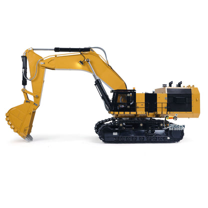 RTR 1/14 Hydraulic RC Excavator 6015B Metal Remote Control Digger Heavy Duty Model Construction Vehicle Flysky PL18EV Lite