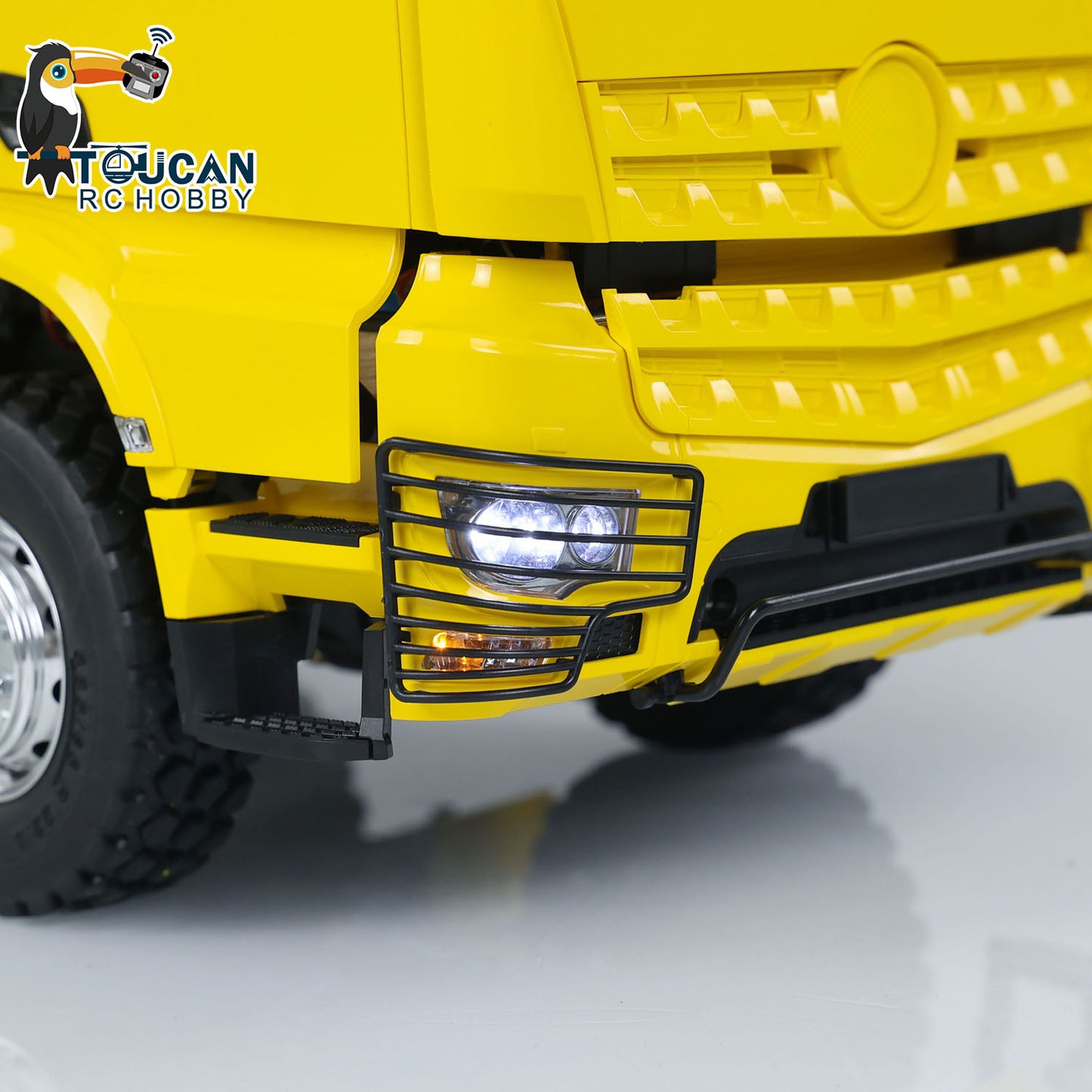 LESU K3363 Cabin 1/14 Metal 8x8 RC Hydraulic Dump Truck with 2 Speed Transmission FlySky I6S Radio System for Remote Control Construction Enthusiast
