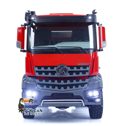 TOUCAN RC HOBBY Kabolite K3364 1/14 6X6 Hydraulic RC Dump Truck RTR Remote Control Tipper Vehicle Model 2-Speed Gearbox Lights Sound System