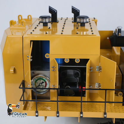 6015B Metal 1/14 Assembled Hydraulic RC Excavator Remote Control Heavy Duty Diggers Model PL18 EVLite ESC Construction Cars