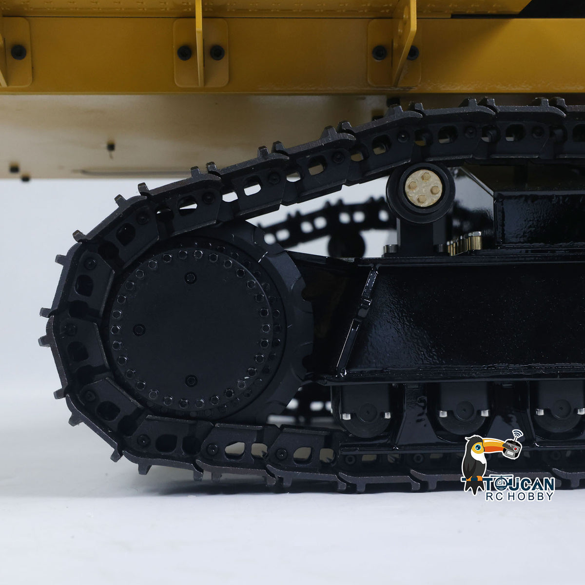 TOUCAN RC HOBBY 63KG! 1/14 6015B Hydraulik-Bagger aus Metall ferngesteuert, mit Licht, Flüssigkristallanzeige, lackiert, montiert, Gehäuse um 360 Grad drehbar