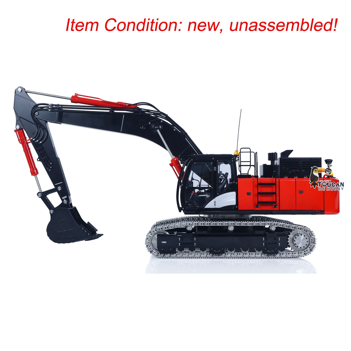 LESU Aoue ZX490 1/14 Remote Control Hydraulic Excavator KIT CNC Metal RC Digger Car 6CH Valve Light Brushless Pump Motor Model