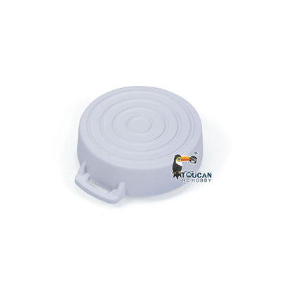 Metal Pan Decorative Pot for 1/16 RC Battle Tank Radio Control Panzer M1A2 Abrams 3918 DIY Parts Painted Hobby Model