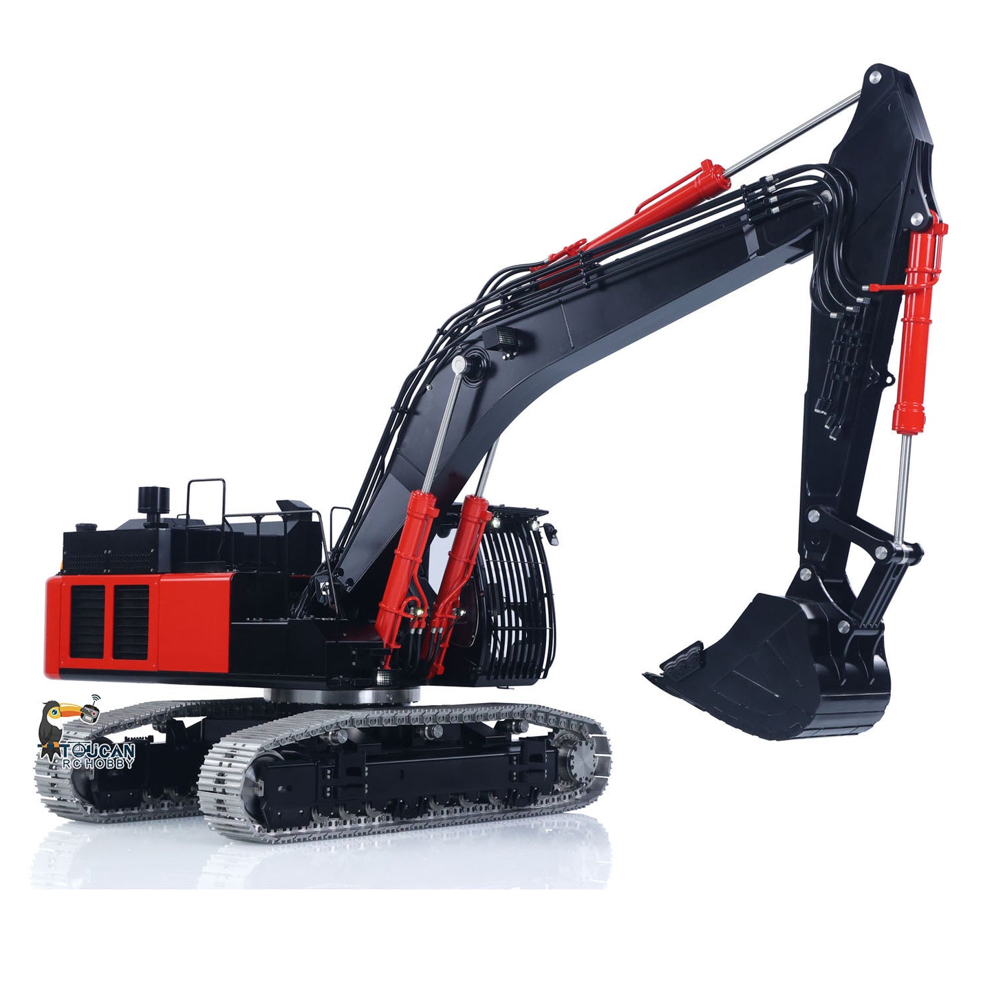 LESU 1/14 Remote Control Hydraulic Excavator Aoue ZX490 RTR CNC Metal RC Digger Car 6CH Valve Light Sound Paladin PL18EV Lite