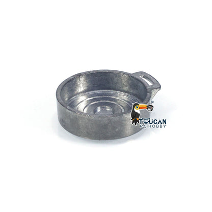 Metal Pan Decorative Pot for 1/16 RC Battle Tank Radio Control Panzer M1A2 Abrams 3918 DIY Parts Painted Hobby Model