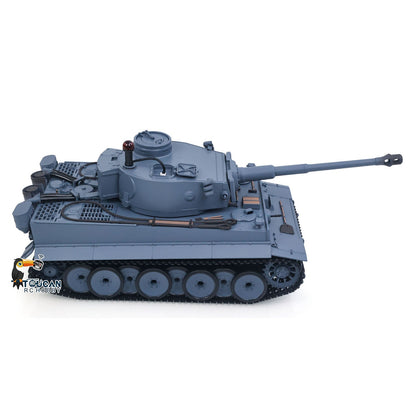 TOUCAN RC HOBBY Henglong 1/16 TK7.0 Plastic German Tiger I RTR RC Tank 3818 with Steel Gearbox Metal Barrel Recoil 360 Degrees Turret BB Unit Infrared Combat