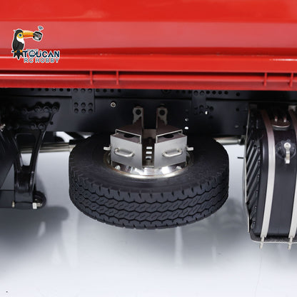 TOUCAN RC HOBBY LXY 1/14 4x4 RC Hydraulischer Muldenkipper ferngesteuerter Metall-Kipper elektrisches Modell mit 3-Gang-Schaltgetriebe