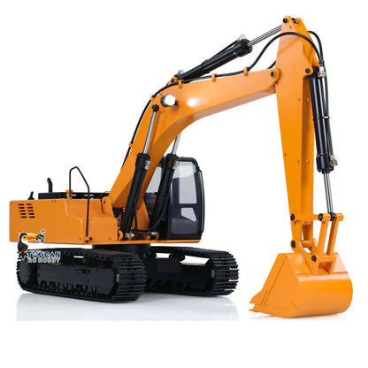 US Stock JDMODEL 1/12 Hydraulic Excavator 4200XL Assembled Tripper Bucket RC Hobby Grade Truck Pump Tube Tracks Radio W/O Battery Sound