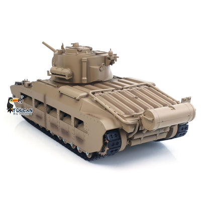 Fast Free Shipping for EU Tongde 1/16 Remote Control Military Tank Matilda III IV Turret Rotation 320 Degree IR Lights Sounds RC Electric Model Smoke Unit