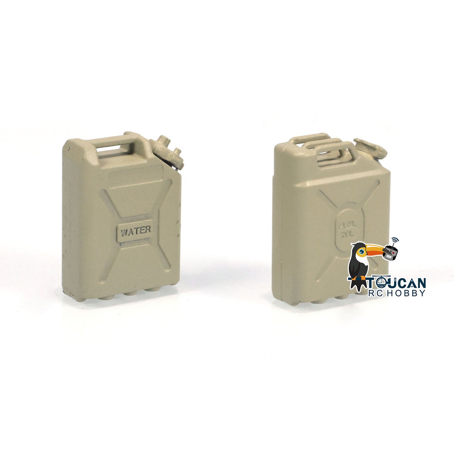 US Stock Metal Decorative Parts Fuel Water Tanks for 1/16 RC Tank M1A2 Abrams 3918 Model