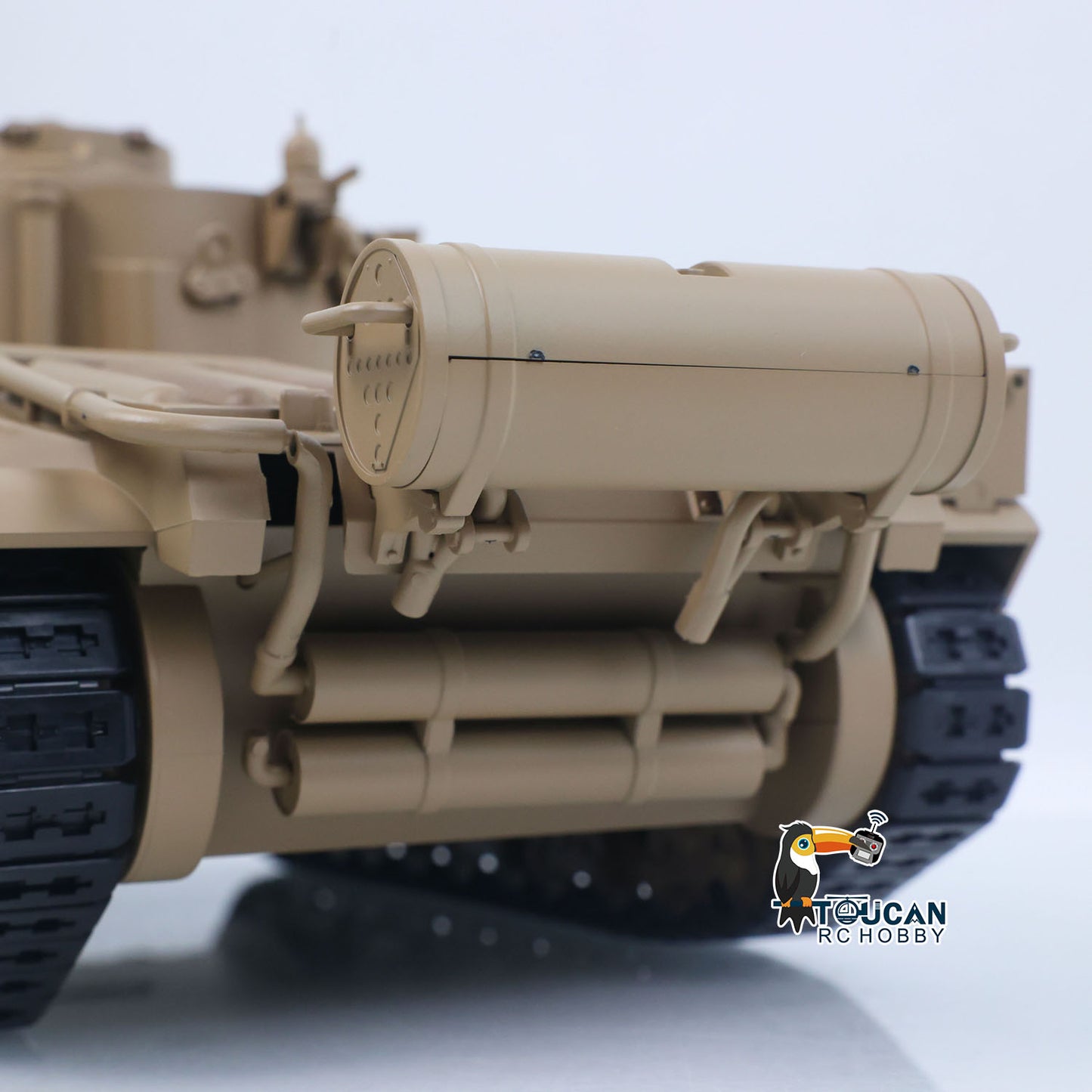 US Stock Tongde 1/16 Remote Control Military Tank Matilda III IV Turret Rotation 320 Degree IR Lights Sounds RC Electric Model Smoke Unit