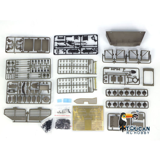 US Stock Heng Long Decorative Plastic Parts Bag for 1/16 RC Tank Remote Controlled Armored Vehicle Panzer Simulation Models IDF Merkava MK IV 3958