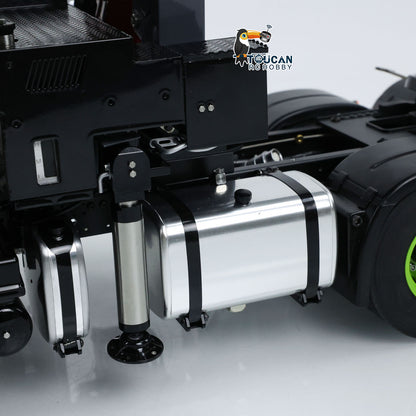 Toucan Metal 6X6 Chassis 1/14 Radio Control Tractor Truck 770S Hydraulic Crane DIY Lorry RC Electric Vehicle Model Light Motor