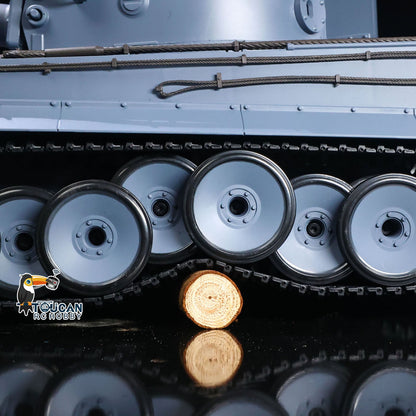 TOUCAN RC HOBBY Henglong 1/16 TK7.0 Plastic German Tiger I Panther RTR RC Tank 3818/3819 360 Degrees Turret Infrared Combat BB Sounds Lights Smoke Model