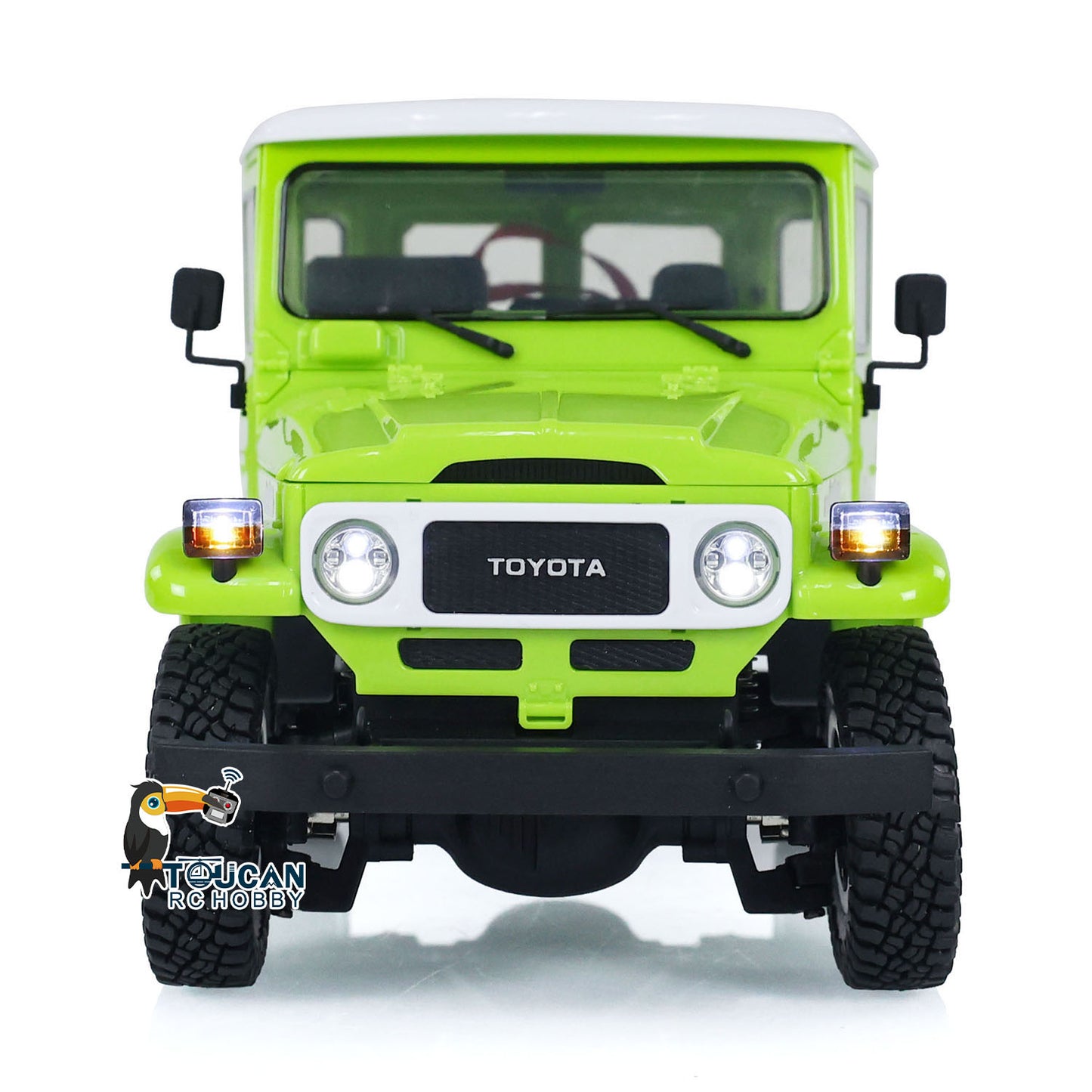 In Stock 1/16 Scale HG 4x4 RC Off-road Vehicle FJ40 Electric Remote Control Crawler Car Painted Assembled Simulation Hobby