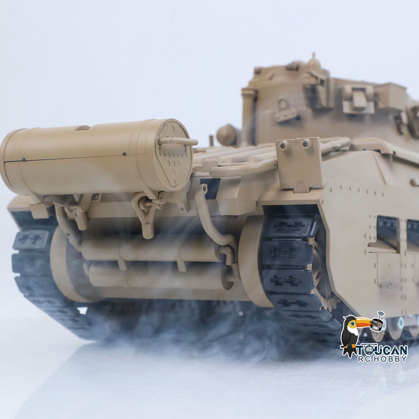 Fast Free Shipping for EU Tongde 1/16 Remote Control Military Tank Matilda III IV Turret Rotation 320 Degree IR Lights Sounds RC Electric Model Smoke Unit