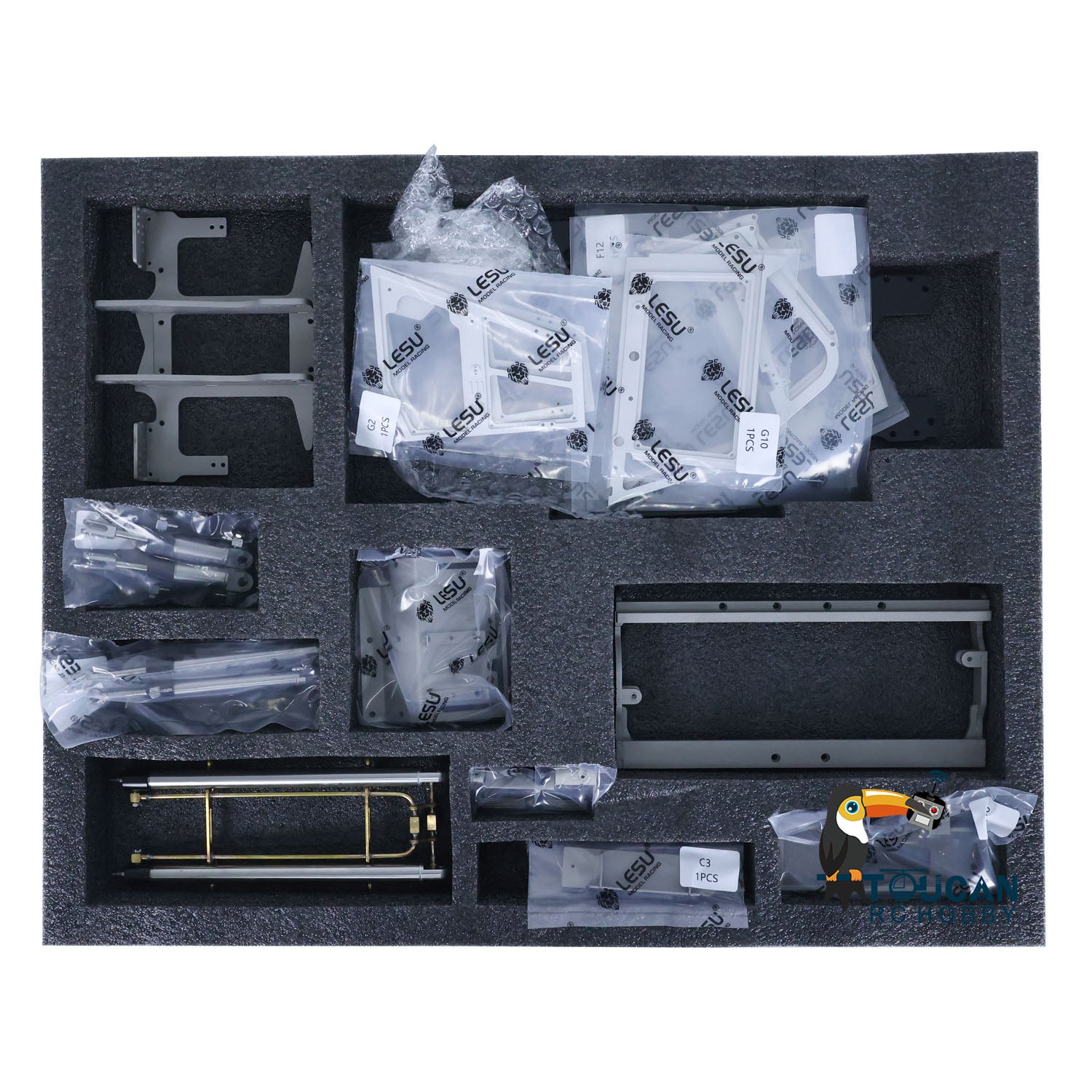 TOUCAN RC HOBBY LESU 1/14 Heavy Unassembled and Unpainted RC Hydraulic