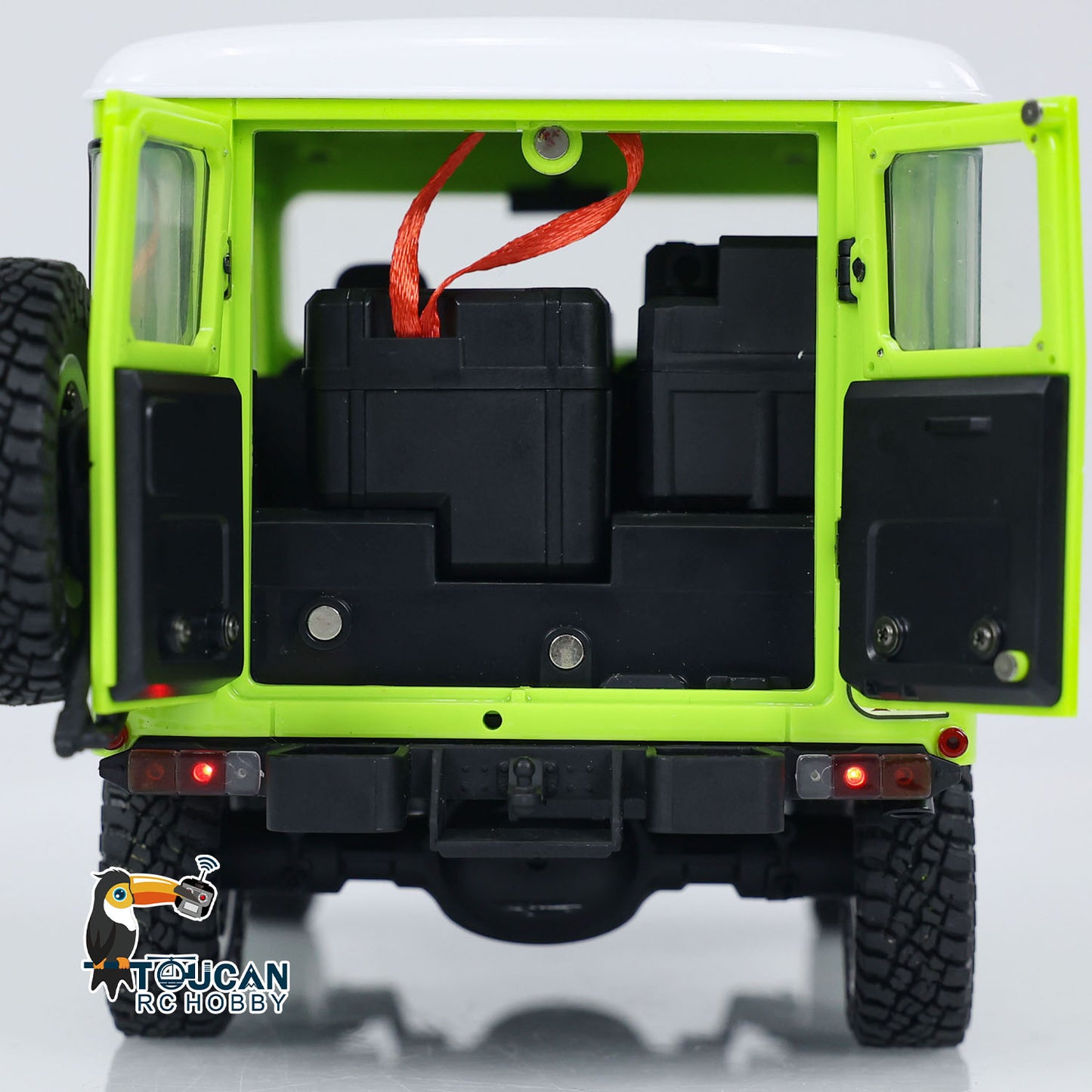 In Stock 1/16 Scale HG 4x4 RC Off-road Vehicle FJ40 Electric Remote Control Crawler Car Painted Assembled Simulation Hobby
