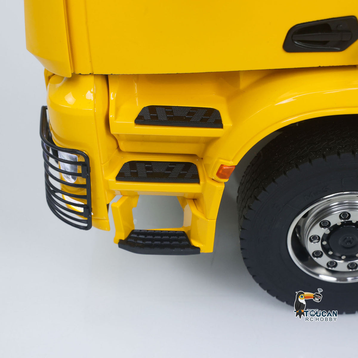 TOUCAN RC HOBBY LXY 1/14 8x8 RC Hydraulic Dumper Car Roll Off Full Dump Rear Axle Steering with U-shaped High Short Standard Bucket Timber Flatbed