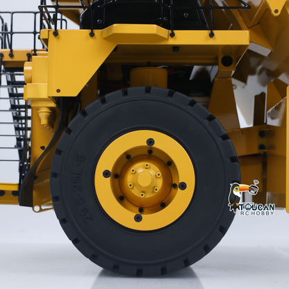 Toucanhobby 793D 1/20 Metal RC Hydraulic Mining Truck FS-i6X Radio Controller Spring Suspension Differential Rear Axle Light Warning Sound for Construction Model Collectors
