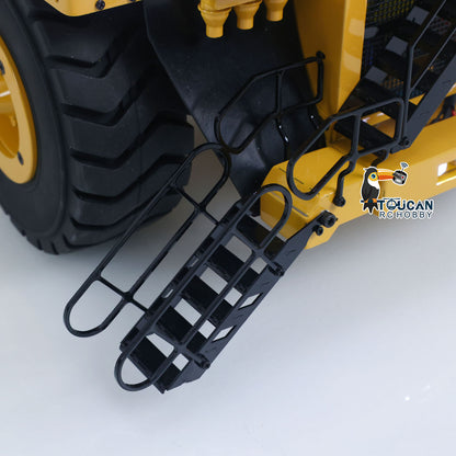 1/20 Metal RC Hydraulic Mine Truck 793D Assembled Dumper Servo Motor I6X Radio Lights Warning Sound System Car Model