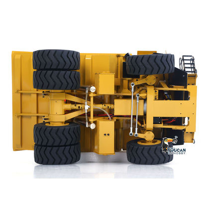Toucanhobby 793D 1/20 Metal RC Hydraulic Mining Truck FS-i6X Radio Controller Spring Suspension Differential Rear Axle Light Warning Sound for Construction Model Collectors