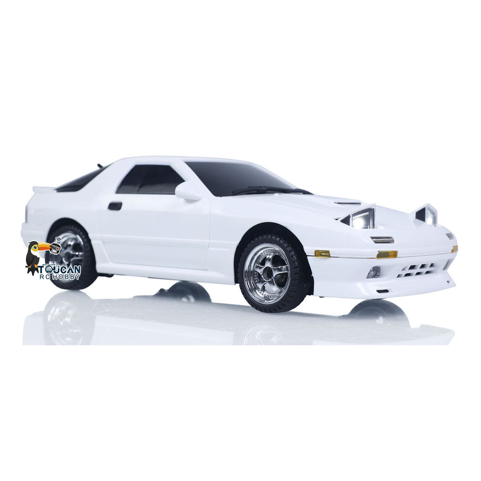 LDRC LD1802 1/18 RX7 RWD Drift Car RC Verniciata Grigia Con Giroscopio - RTR